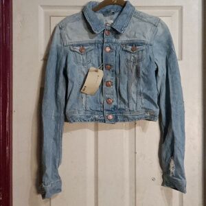 NWT h&m cropped jacket